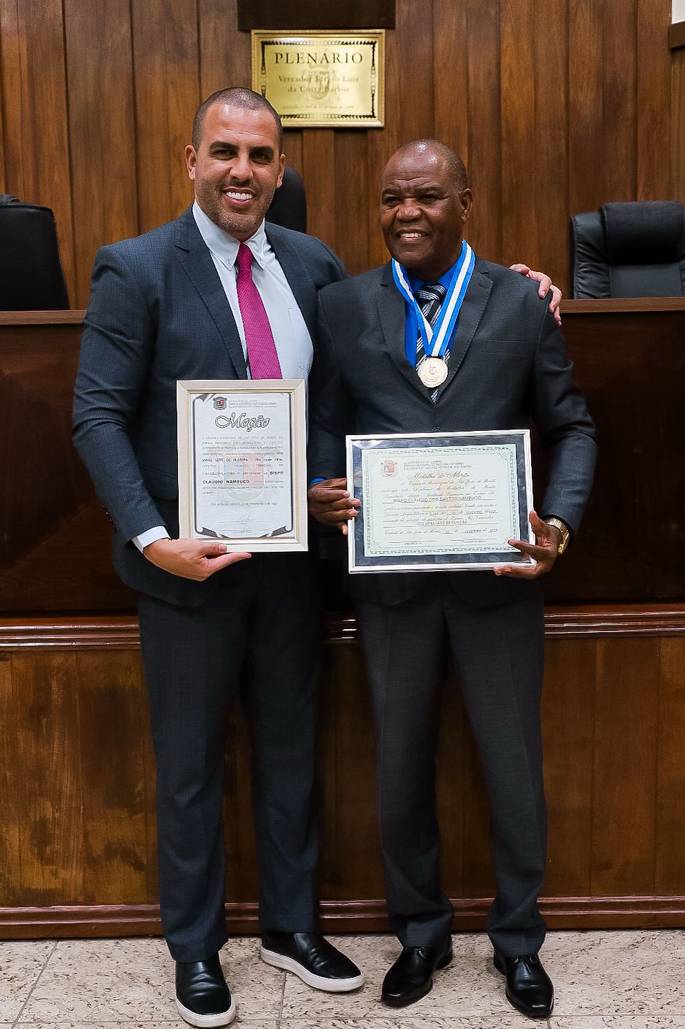 Câmara realiza Sessão Solene em homenagem a Bispo e membros da Igreja Pentecostal Anabatista