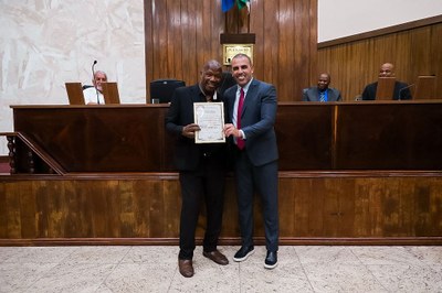 Câmara realiza Sessão Solene em homenagem a Bispo e membros da Igreja Pentecostal Anabatista