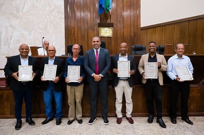 Câmara realiza Sessão Solene em homenagem a Bispo e membros da Igreja Pentecostal Anabatista