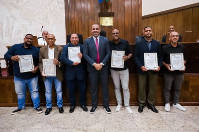 Câmara realiza Sessão Solene em homenagem a Bispo e membros da Igreja Pentecostal Anabatista
