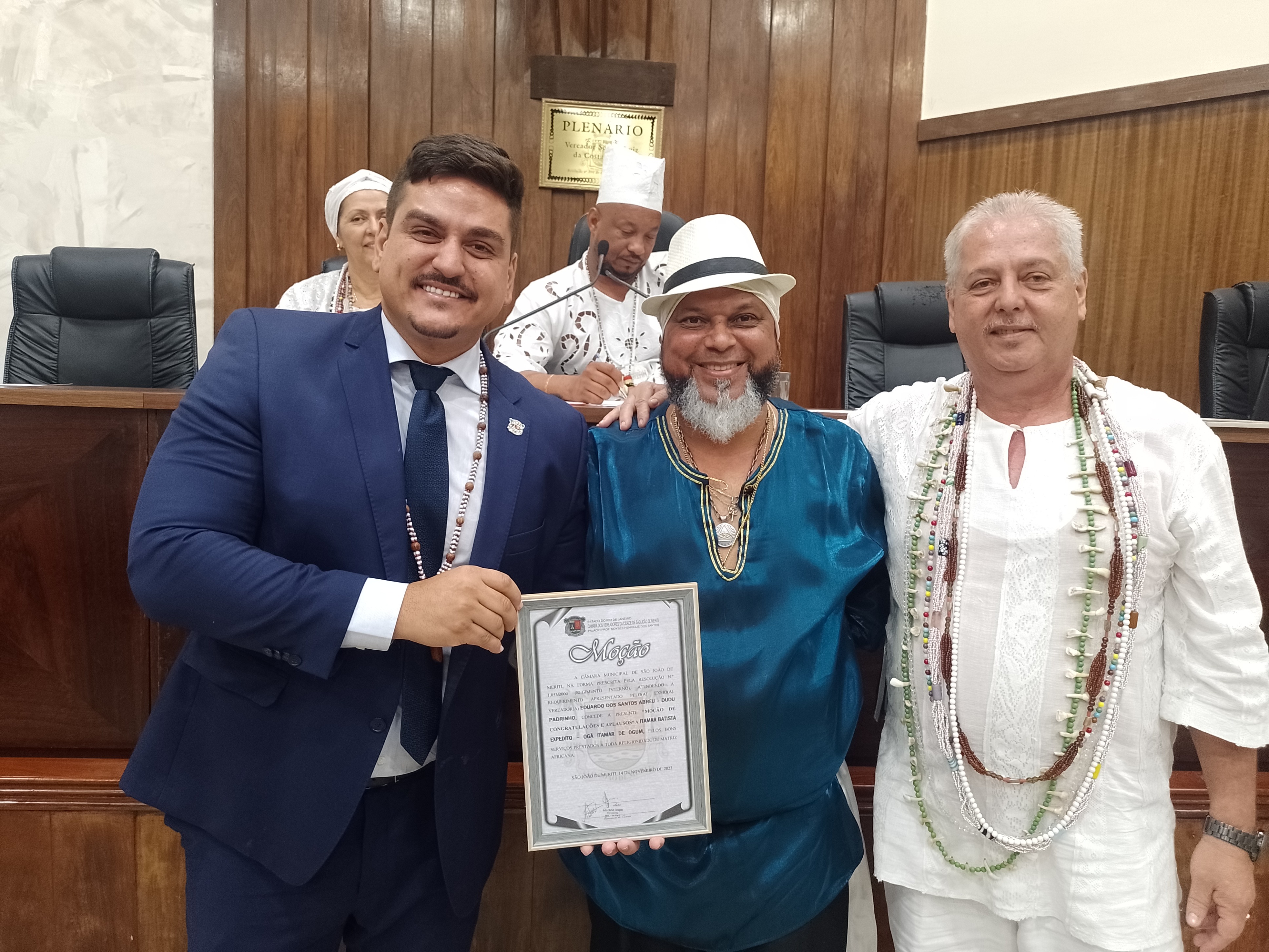 Câmara realiza Sessão Solene em homenagem ao Dia da Umbanda