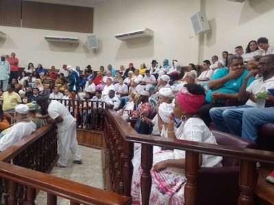 Câmara realiza Sessão Solene em homenagem ao Dia da Umbanda