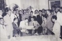 1947 - Posse do Prefeito Dr. José dos Campos Manhães e vereadores da 1ª legislatura.