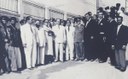 1932 - Inauguração da Passarela sobre o Rio Pavuna, com a presença o Prefeito Plácido Figueiredo e Deputado Lucas de Andrade Figueira.