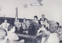 1971 - Presidente Maria Lúcia comanda Sessão da Câmara Municipal.