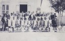 1927 - Primeira Escola Pública de São João de Meriti, localizava-se na antiga Rua do Encanamento, atual Rua da Matriz.