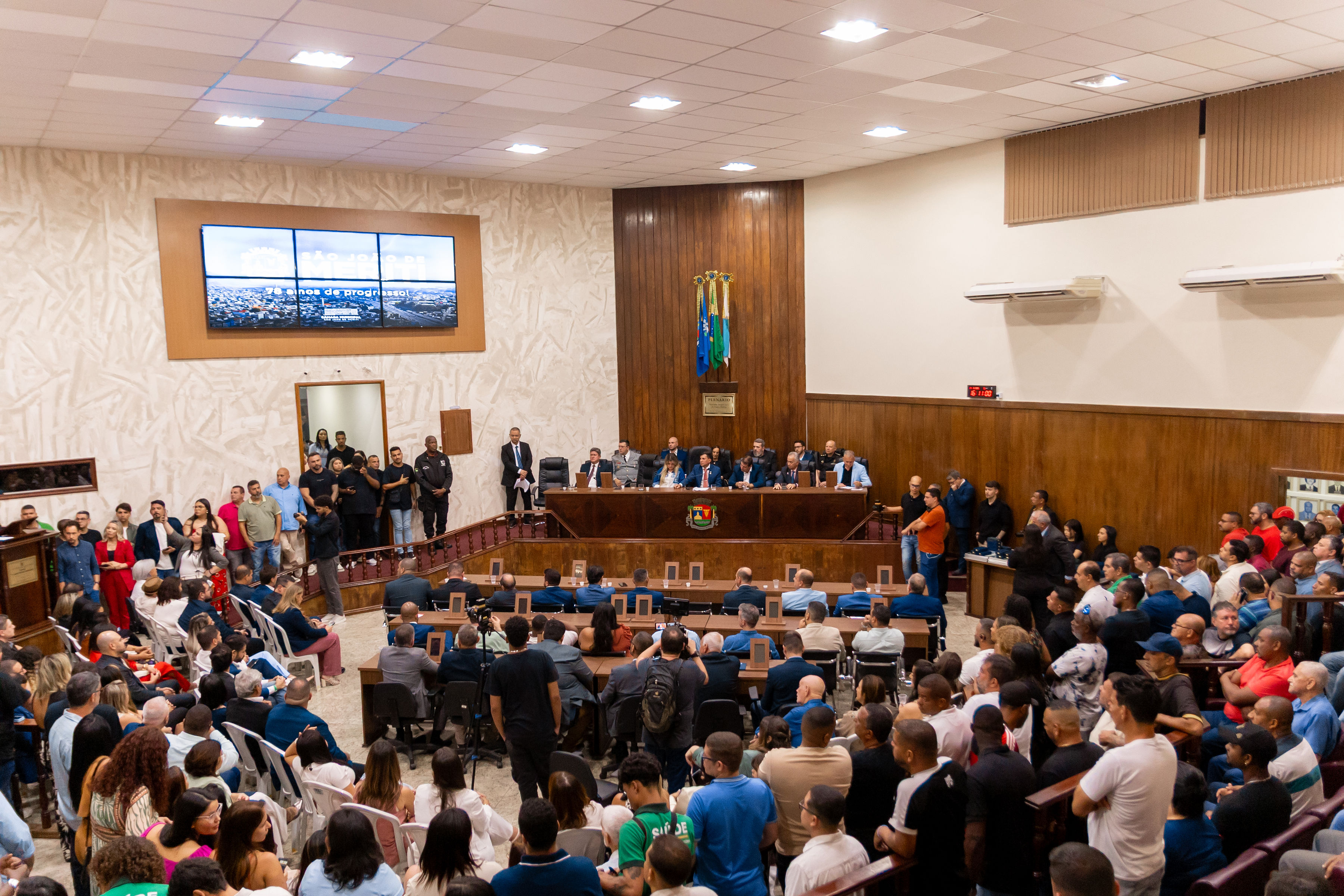 Câmara realiza Sessão Solene em celebração aos 78 anos de emancipação de São João de Meriti